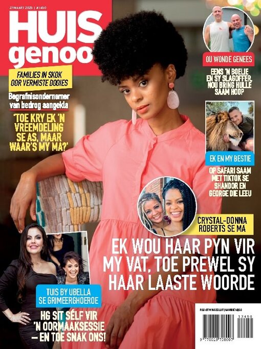 Title details for Huisgenoot by Media 24 Ltd - Available